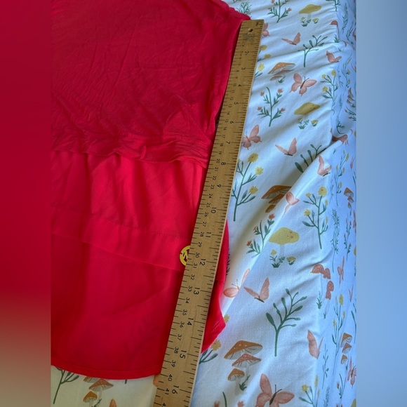 Michael Kors large red layered tank sleeveless top - Picture 8 of 11